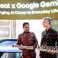 Indosat Ooredoo Hutchison menggandeng Google untuk menghadirkan akses Google Gemini bagi pelanggan IM3 dan Tri melalui bundling paket data di aplikasi myIM3 dan BIMA+. (Foto: Dok. Corporate Communications Indosat Ooredoo Hutchison)