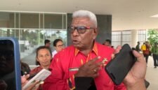 Bupati Mimika, Johannes Rettob. (Foto: Galeri Papua/Ahmad)