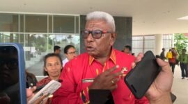 Bupati Mimika, Johannes Rettob. (Foto: Galeri Papua/Ahmad)