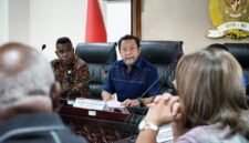 Pertemuan antara Pimpinan dan anggota Dewan Perwakilan Daerah Republik Indonesia bersama Asosiasi Majelis Rakyat Papua (MRP) se-Tanah Papua di Nusantara III Kompleks Parlemen, Senayan, Jakarta, Jumat (10/4/2026). (Foto: Dok. DPD RI)