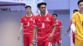 Andarias Kareth memperkuat Timnas Futsal Indonesia dengan nomor punggung 8. (Foto: Istimewa)