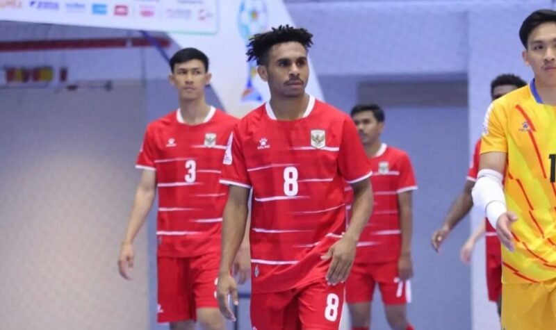 Andarias Kareth memperkuat Timnas Futsal Indonesia dengan nomor punggung 8. (Foto: Istimewa)