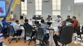 Tim BRIDA Kabupaten Mimika saat melaksanakan audiensi dengan BKSDN Kemendagri di Jakarta, Kamis (9/4/2026). (Foto: Dok. BRIDA Mimika)