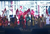 Seluruh tim drama musikal 