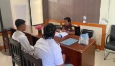 Proses pelimpahan tersangka dan barang bukti (Tahap II) kasus narkotika dari Polres Mimika ke Kejaksaan Negeri Mimika. (Foto: Istimewa)