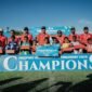 SSB Putra Yeabhu meraih juara pertama pada kategori U-12, diikuti SSB Nafri sebagai juara kedua, SSB Batik di tempat ketiga, dan SSB Waena sebagai Juara keempat. (Foto: Dokumen PTFI)