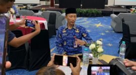 Kepala Disdukcapil Kabupaten Mimika, Slamet Sutejo. (Foto: Galeri Papua/Ahmad)