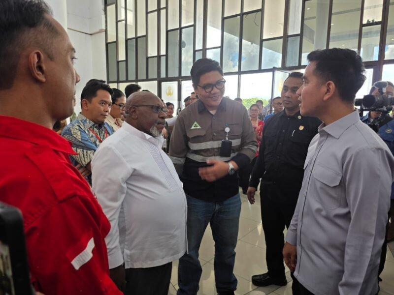 Pertemuan Jackson Beanal bersama Wapres Gibran. (Foto: Istimewa)