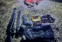 Barang bukti yang diamankan Tim patroli pengintaian Satgas Komando Operasi (Koops) TNI Habema di Jayawijaya, Papua Pegunungan. (Foto: Istimewa/Dok., Koops TNI Habema)
