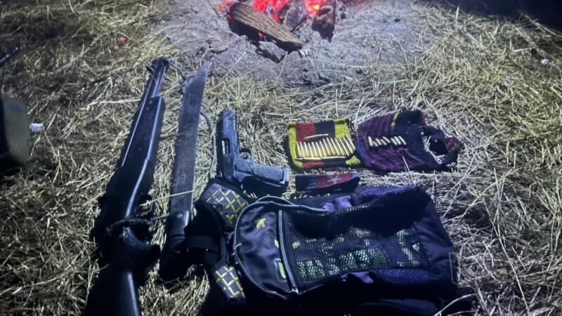 Barang bukti yang diamankan Tim patroli pengintaian Satgas Komando Operasi (Koops) TNI Habema di Jayawijaya, Papua Pegunungan. (Foto: Istimewa/Dok., Koops TNI Habema)