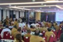 Suasana panel 1 Forum Koordinasi Strategis Percepatan Pembangunan Papua yang berlangsung Ballroom Hotel Horison Diana Timika, Senin (11/5/2026). (Foto: Galeri Papua/Ahmad)