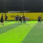 Pertandingan perebutan juara 1 dan 2 Internal Polri Kapolda Cup II antara PS Pas 3 Pelopor Mabes Polri vs Batlyon B Pelopor Timika di Goldstone Arena, Rabu (20/5/2026). (Foto: Galeri Papua/Ahmad)