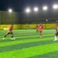 Pertandingan perebutan juara 3 Internal Polri Kapolda Cup II antara Panpel vs Polsek Miru di Goldstone Arena, Rabu (20/5/2026). (Foto: Galeri Papua/Ahmad)