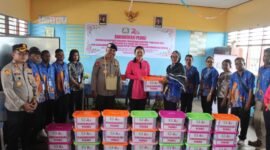Kunjungan Kapolda Papua Tengah Brigjen Pol. Jermias Rontini di Pulau Karaka, Rabu (20/5/2026). (Foto: Istimewa)