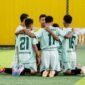 Pemain SMA Taruna selebrasi saat bertanding melawan SMA YPPGI pada Rabu (20/5/2026). (Foto: Istimewa/Fernando Rio)