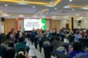 Kepala Dinas Kesehatan Kabupaten Mimika menyampaikan sambutannya pada seremoni pembukaan kegiatan Pertemuan Advokasi Promosi Kesehatan bersama lembaga adat, tokoh masyarakat, dan aparat kampung di salah satu hotel di Timika, Jumat (22/5/2026)