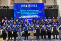 Foto bersama kegiatan Rapat Koordinasi Data OAP se-Tanah Papua di Jayapura. (Foto: Istimewa). 