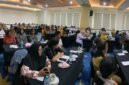 Suasana Workshop tujuh dimensi lansia tangguh bagi tenaga kesehatan dan kader Kabupaten Mimika, di Ballroom Hotel Horison Ultima, Selasa (26/5/2026). (Foto: Galeri Papua/Ahmad)
