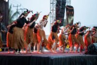 Penampilan salah satu sanggar tari di event Timika Inside Festival of Art (TIFA) 2025. (Foto: Istimewa/Panitia TIFA 2025)