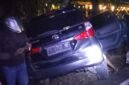 Kondisi mobil usai terlibat kecelakaan. (Foto: Istimewa)