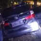 Kondisi mobil usai terlibat kecelakaan. (Foto: Istimewa)