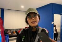 Kepala Distrik Mimika Baru, Merlyn Temorubun. (Foto: Galeri Papua/Ahmad)