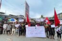 Mahasiswa FIM-WP menggelar aksi mimbar bebas di Waena, Jayapura, Sabtu, 2 Mei 2026. Galeripapua/ Istimewa.