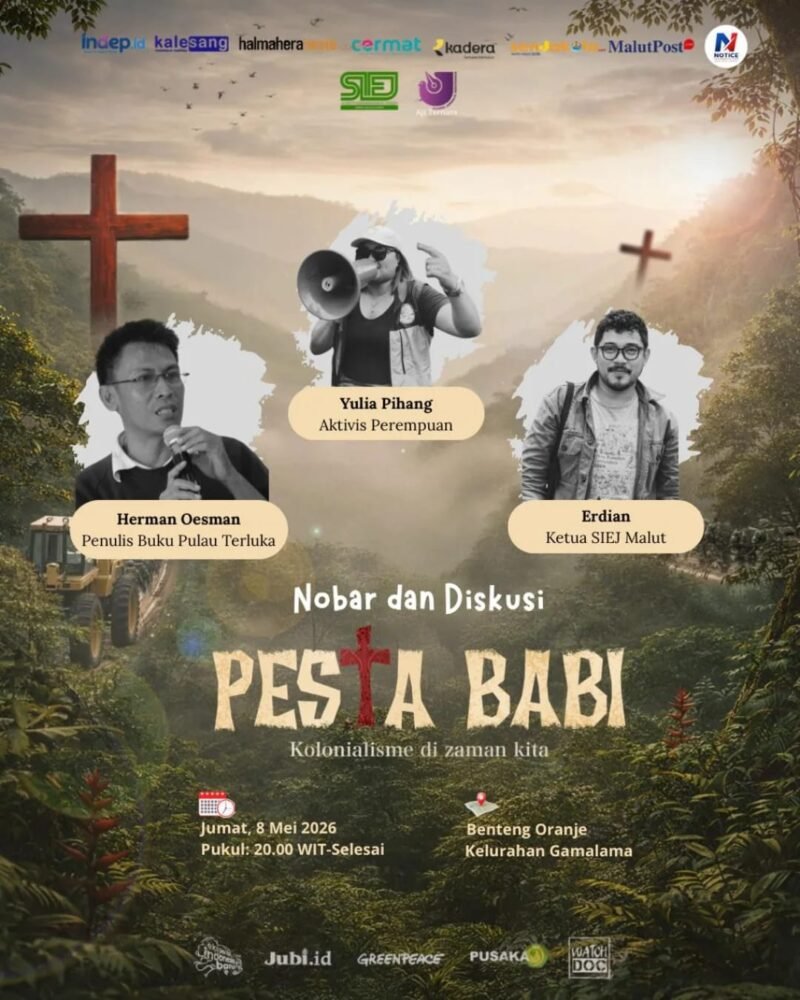Poster Nobar Film Pesta Babi. Instagram Watchdoc