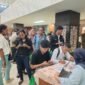 Ratusan pencari kerja memadati pelaksanaan Job Fair Papua 2026 di Aula Sasana Krida Kantor Gubernur Papua, Jayapura, Selasa, 12 Mei 2026. Sebanyak 36 perusahaan membuka lowongan kerja dalam kegiatan yang digelar Pemerintah Provinsi Papua untuk memperluas kesempatan kerja bagi anak muda Papua. Galeripapua/Ikbal Asra