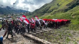 Peringatan Hari Lahir Pancasila di Kabupaten Puncak Jaya, Papua Tengah, Senin (1/6/2026). (Foto: Istimewa)