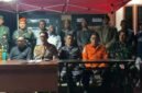 Konferensi Pers Kapolres Biak Numfor bersama tim gabungan dalam menangani Kejadian Pasca ledakan Bom yang diduga berasal dari Jaman Perang Dunia II. (Foto: Istimewa/Humas Polres Biak Numfor)