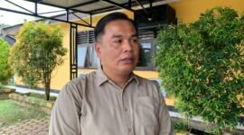 Kasat Resnarkoba Polres Mimika Iptu Y. Rante Limbong. (Foto: Galeri Papua/Ahmad)