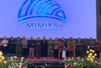 Launching MIW yang ditandai dengan penekanan tombol digital di Graha Eme Neme Yauware, Selasa (9/6/2026). (Foto: Galeri Papua/Ahmad)