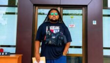 Pimpinan Tong PU Ruang Aman sekaligus Kuasa Hukum Warga RT 04, Gilbert Rumboirusi. (Foto: Istimewa/Dok. Tong Pu Ruang Aman)
