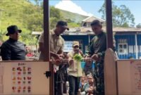 Peresmian Rumah Pintar di Distrik Tinggi Nambut, Kabupaten Puncak Jaya. (Foto: Istimewa)