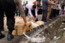Lebih dari 3000 Minuman keras ilegal yang berhasil diamankan dan dimusnahkan aparat gabungan dalam operasi pengawasan yang berlangsung sepanjang Januari hingga Juni 2026. (Foto: Galeri Papua/Ahmad)