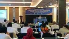 Suasana kegiatan pendampingan perhitungan rencana pemenuhan tenaga kesehatan di Ballroom Hotel Horison Diana, Timika, Rabu (17/6/2026). (Foto: Galeri Papua/Ahmad)