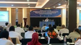 Suasana kegiatan pendampingan perhitungan rencana pemenuhan tenaga kesehatan di Ballroom Hotel Horison Diana, Timika, Rabu (17/6/2026). (Foto: Galeri Papua/Ahmad)