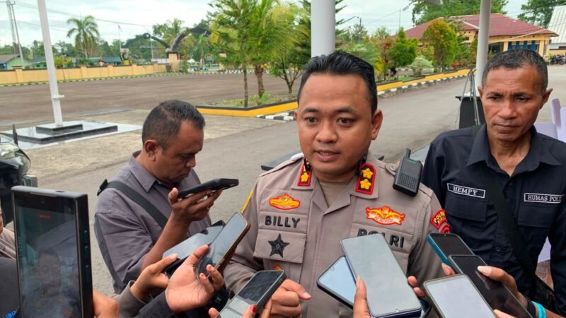 Kapolres Mimika, AKBP Billyandha Hildiario Budiman. (Foto: Galeri Papua/Ahmad)