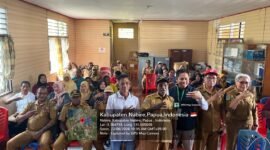 Pertemuan pembentukan tim pengendalian malaria di Kabupaten Nabire. (Foto: Istimewa)