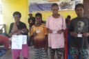 Potret kegiatan Jemput Bola Adminduk oleh Dinas Kependudukan dan Pencatatan Sipil Kabupaten Mimika di Distrik Agimuga. (Foto: Istimewa)