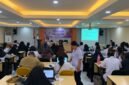 Kegiatan Sosialisasi Pelaksanaan Medical Check Up (MCU) bagi kelompok usia produktif yang digelar di Ballroom Hotel Grand Tembaga, Timika, Rabu (24/6/2026). (Foto: Galeri Papua/Ahmad)