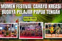 Sampul Galeri Foto momen Festival Cahaya Kreasi Budaya Pelajar Papua Tengah 2026. (Foto: Galeri Papua/Endy Langobelen)