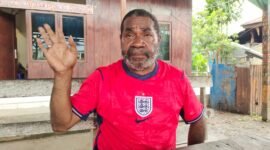 Ketua Dewan Adat Mamberamo Raya, Albert Bilasi. GaleriPapua/Ikbal Asra