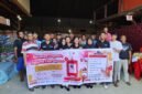 Manajemen PT Inkasakti dan PMI Kota Jayapura berfoto usai kegiatan donor darah di Jayapura, Papua, Jumat, 19 Juni 2026. Kegiatan yang digelar dalam rangka HUT ke-42 PT Inkasakti tersebut berhasil mengumpulkan 41 kantong darah. GaleriPapua/Ikbal Asra
