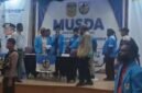 Dinamika perdebatan di dalam forum Musyawarah Daerah (MUSDA) DPD II KNPI Kabupaten Mimika. (Foto: Istimewa)