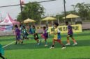 Para pemain SSB Amungsa menjalani pemusatan latihan di Goldstone Arena. (Foto: Istimewa)