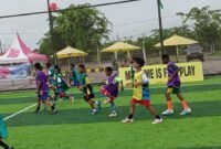 Para pemain SSB Amungsa menjalani pemusatan latihan di Goldstone Arena. (Foto: Istimewa)