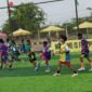 Para pemain SSB Amungsa menjalani pemusatan latihan di Goldstone Arena. (Foto: Istimewa)