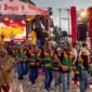 Para peserta TIFA 2026 melakukan yospan bersama usai pelaksanaan karnival budaya. (Foto: Galeri Papua/Endy Langobelen)